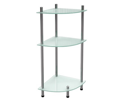 K-4133 Напольная тройная полка, угловая K-4133 Напольная тройная полка, угловая