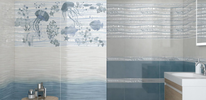 Плитка настенная 11142R Маритимос микс структура обрезной 30*60*10,5 (6шт\1.08м2), м2