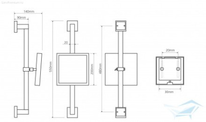 Косметическое зеркало без подсветки Косметическое зеркало без подсветки