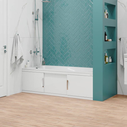 Экран под ванну Onika Лагуна-Эконом 160 белый Экран под ванну Onika Лагуна-Эконом 160 белый