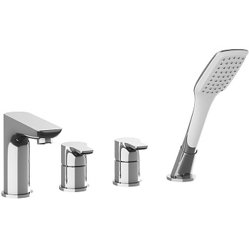 Смеситель на борт ванны EXCELLENT Oxalia AREX.9033CR (хром)