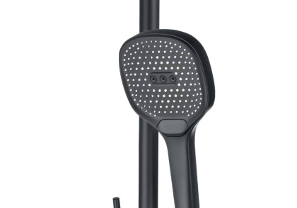 Душевой гарнитур 3jet 73см AQUATEK, матовый черный AQ2021MB 