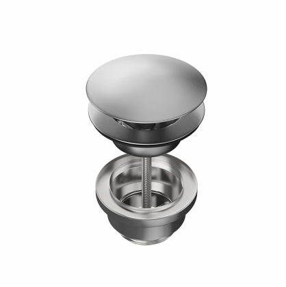 Донный клапан для раковины,  нержавеющая сталь, 24686KM.50.050