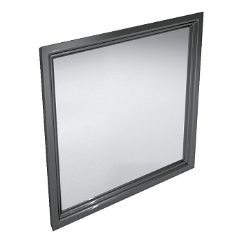 Зеркало POMPEI 80, черное глянцевое PO.mi.80\BLK