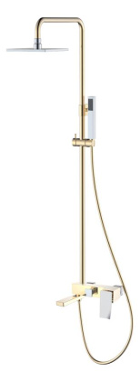 Стойка Q для душа GoldChrome