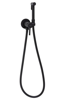 Смеситель с гигиеническим душем Allen Brau Priority 2.0 5.31029-31 (с внутренней частью) черный матовый