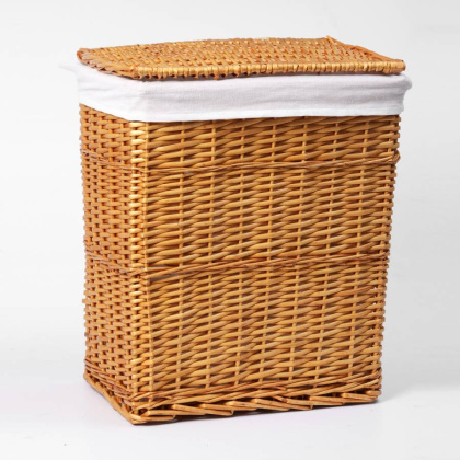 Ammer WB-370-M Плетеная корзина для белья с крышкой