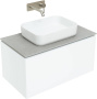 Тумба под раковину Allen Brau Infinity 85 1.21002.WM белый матовый