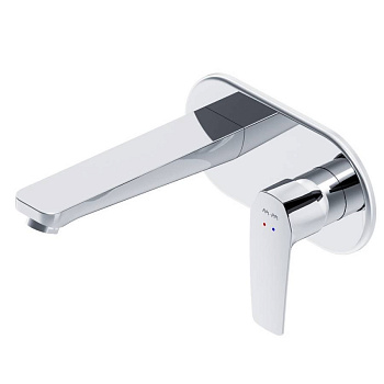 F90A72200 Gem, Смеситель д/умывальника, монтируемый в стену, Хром, шт.