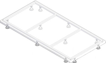 Каркас для поддона Creto Etna 120x70