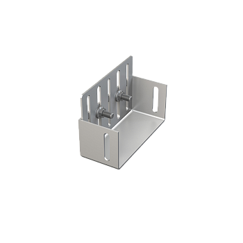 Заглушка для дренажных желобов 75 мм, нержавеющая сталь
