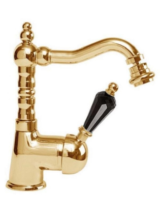 VINTAGE-BSM2-01-Sw-N Смеситель для биде Исполнение: Хром, Ручки: Swarovski Nero 