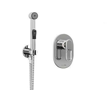 A111857 Встраиваемый комплект для биде со шлангом 120 см Wasserkraft