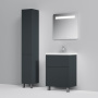 M90CSR0306GM GEM, шкаф-колонна, напольный, правый, 30 см, двери, push-to-open, графит матовый M90CSR0306GM GEM, шкаф-колонна, напольный, правый, 30 см, двери, push-to-open, графит матовый