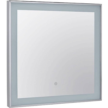 Косметическое зеркало 600 ммx600 ммx30 с подсветкой, сенсорный датчик Косметическое зеркало 600 ммx600 ммx30 с подсветкой, сенсорный датчик