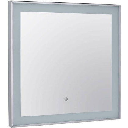Косметическое зеркало 600 ммx600 ммx30 с подсветкой, сенсорный датчик Косметическое зеркало 600 ммx600 ммx30 с подсветкой, сенсорный датчик
