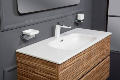 Тумба без раковины Vallessi 100*46cm ZEBRANO 2 полки 837-100-Z Boheme