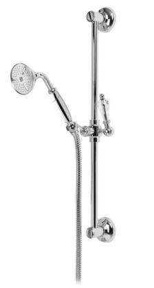 VINTAGE-SD-01-Sw Душевой гарнитур Исполнение: Хром, Ручки: Swarovski 