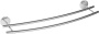 Полотенцедержатель RUSH Fiji двойной, 7х60х15 см, хром, FI18532