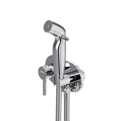 212000000 Option, Смеситель монтируемый в стену, с гиг.душем
