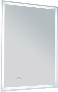 Зеркало Aquanet Оптима 60 белый матовый
