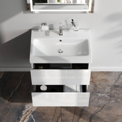 База под раковину подвесная, 54х60х40,8 см, белая, M90FHX06022WG