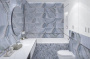 Event Декор мозаичный голубой MM34103 25х25
