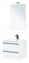 Мебель для ванной Aquanet Lino 60 белый матовый Мебель для ванной Aquanet Lino 60 белый матовый