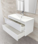 Тумба с раковиной подвесная BelBagno ALBANO 90 Rovere Rustico, раковина белая Тумба с раковиной подвесная BelBagno ALBANO 90 Rovere Rustico, раковина белая
