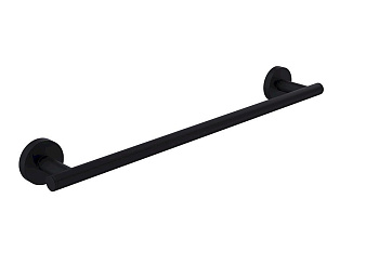 Полотенцедержатель 35 см в комплекте с креплением Piave черный мат. 3015-0006-AB, шт