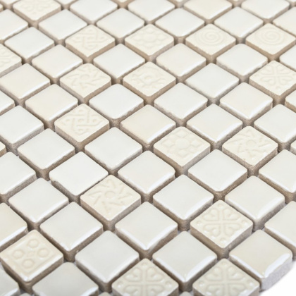 Керамическая мозайка Aspen (чип 15*15*8) 300*300, м2