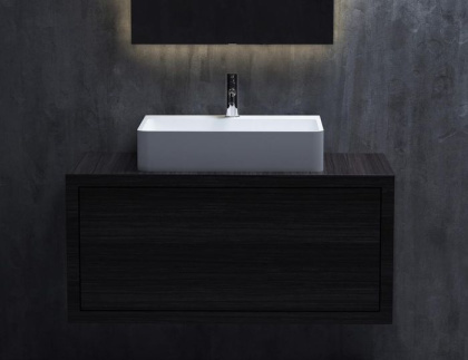 Раковина Salini OTTAVIA 1103201MRH S-Stone покраска по RAL снаружи, накладная, матовая