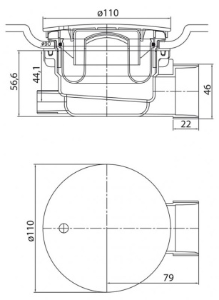 Акриловый поддон CEZARES TRAY-A-P-100-15-W Акриловый поддон CEZARES TRAY-A-P-100-15-W