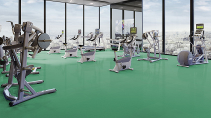 Спортивный линолеум Tarkett Omnisports Action 65 Field Green