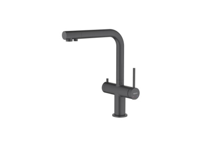 Смеситель для кухни с подключением к фильтру питьевой воды AQUATEK, матовый черный AQ1385MB ЕВРОПА