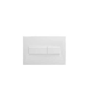 Кнопка смыва для инсталляции Creto Snap 2.0 KL-CR-752-0 белый глянцевый