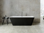 Акриловая ванна Aquanet Family Perfect 170x75 13775 Matt Finish (панель Black matte)