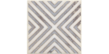 Вставка STG\A403\1266H Aмальфи орнамент коричневый 9,9*9,9*7 (1кор/30шт), шт