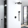 Душевой комплект Inspire VSFW-3I22MT2MB встраиваемый, термостатический, двухрежимный, черный