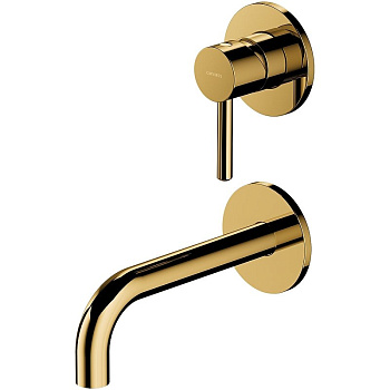 Смеситель для умывальника скрытого монтажа OMNIRES Y Y1215NGL (золото) Смеситель для умывальника скрытого монтажа OMNIRES Y Y1215NGL (золото)