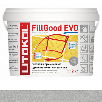 Затирка полиуретановая FILLGOOD EVOF.110 GRIGIO PERLA 2кг