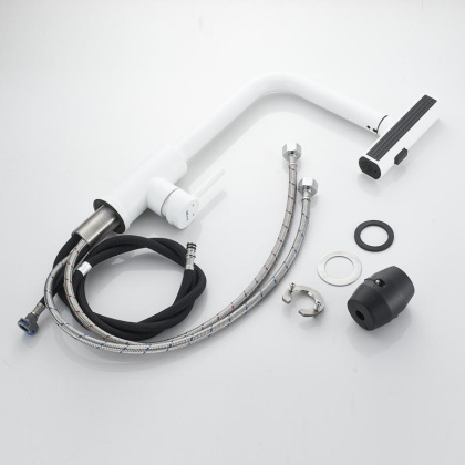 Смеситель для кухни с выдвижной лейкой Shevanik S263 S263C Смеситель для кухни с выдвижной лейкой Shevanik S263 S263C