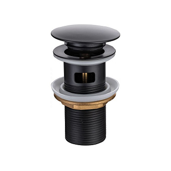 Донный клапан Allen Brau Priority 5.31023-31 черный матовый