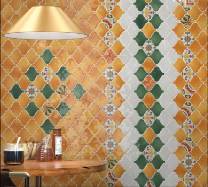 Декор OS\A40\65000 Арабески Майолика орнамент 6.5*6.5*7 (уп\26шт), шт