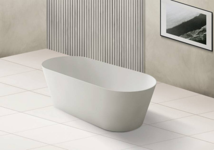 Ванна из литьевого мрамора Abber Stein 165х70 AS9622 Ванна из литьевого мрамора Abber Stein 165х70 AS9622