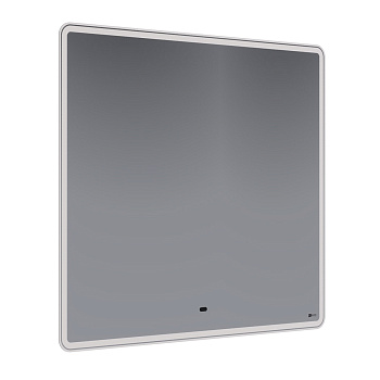 Зеркало Lemark ELEMENT 90х80см с подсветкой, с подогревом