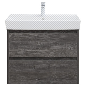 Тумба под раковину Aquanet Nova Lite 75 дуб серый (2 ящика)