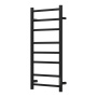 Полотенцесушитель электрический Point Аврора PN10848B П8 400x800 диммер справа, черный