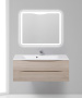Тумба с раковиной подвесная BelBagno MARINO 120 Rovere Nature, раковина белая Тумба с раковиной подвесная BelBagno MARINO 120 Rovere Nature, раковина белая