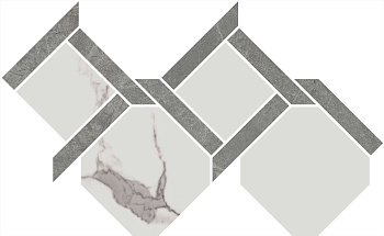 Декор Риальто 3 наборный лаппатированный 48x29,5x0,9